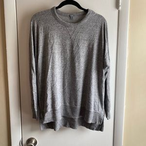 *Aerie light grey tunic sweater size XS